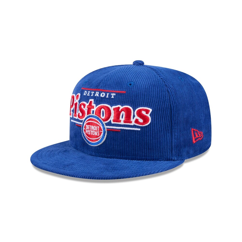 New Era Detroit Pistons Throwback Display 9FIFTY Snapback Hat - One Size